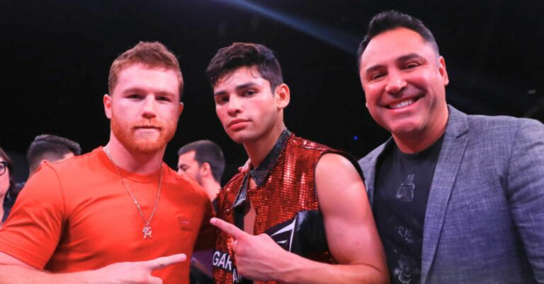 Canelo Reveals Words Of Warning To Ryan Garcia About Oscar De La Hoya