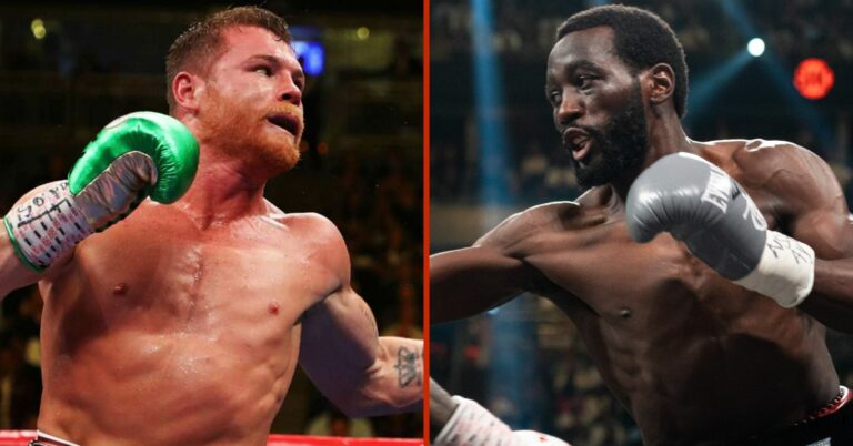 Oscar De La Hoya Has No Doubt Who Wins Canelo-Crawford: “It’s Like He’s In Wet Cement”