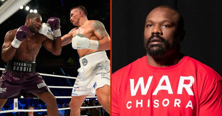 Derek Chisora Delivers Damning Verdict On Dubois Performance Against Usyk: “Pu**y!”