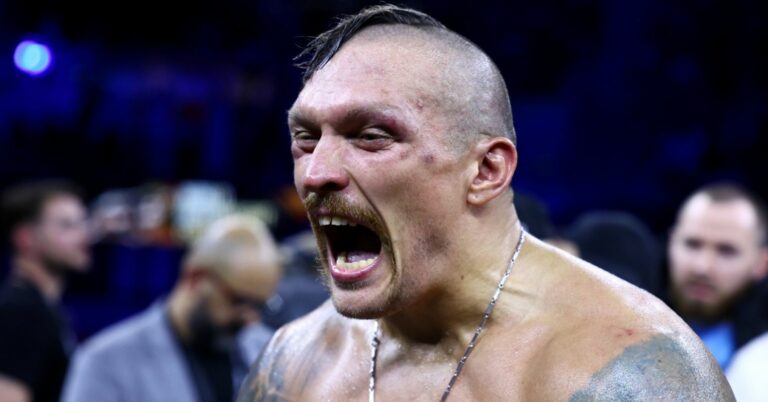 Usyk “Can’t Get Out Of” Mandatory Defence In Favour Of Tyson Fury Fight