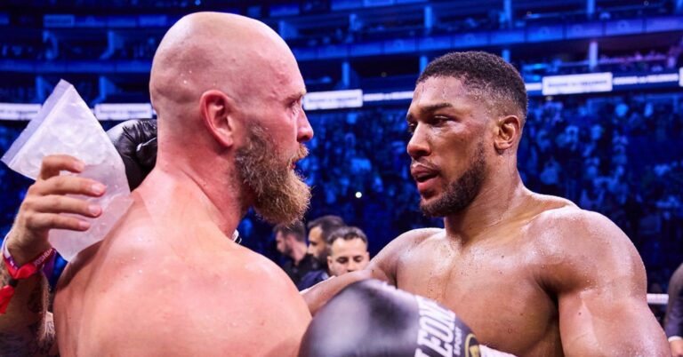 Robert Helenius Sends Message To Anthony Joshua Following News Of Failed Test