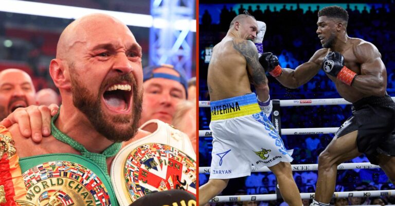 Tyson Fury Was Shouting Instructions And Backing One Man In ‘Shocking’ Usyk-Joshua Rematch
