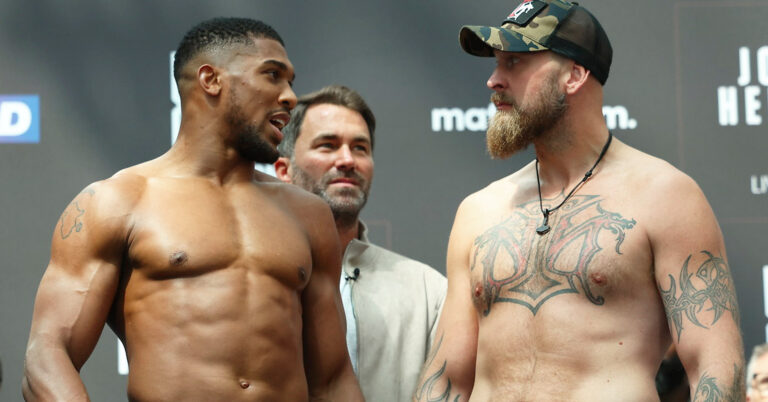 Heavyweight On Undercard Says It’ll Be “Embarrassing” If Joshua Can’t KO Helenius In 3 Rounds