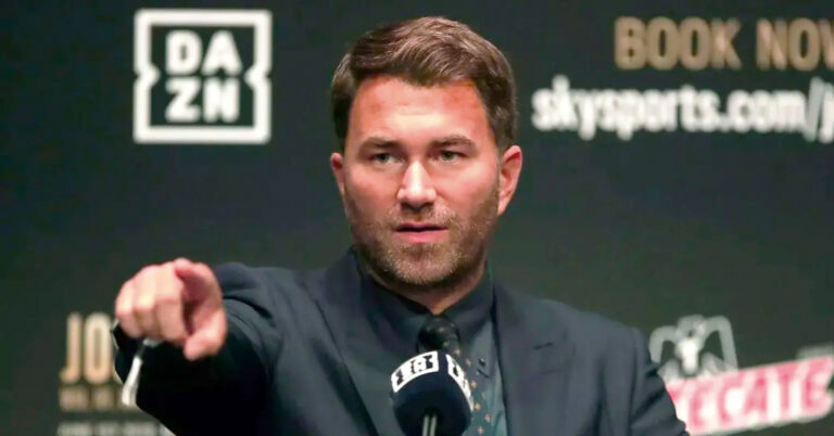 Eddie Hearn Names America’s ‘Next Boxing Megastar’