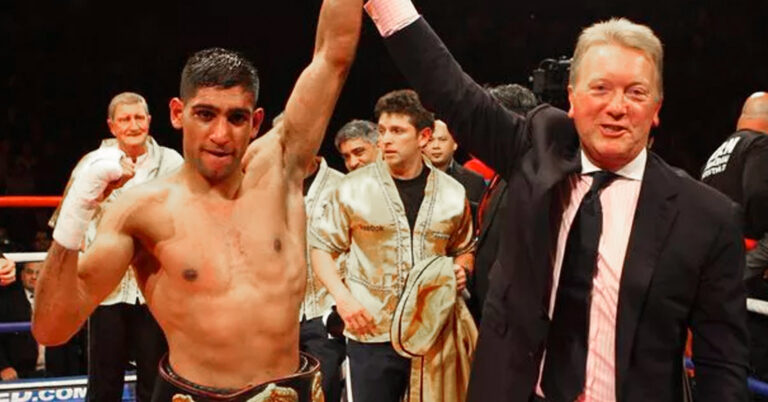 Frank Warren Claims British Boxing Legend Was ‘So Jealous’ Of Amir Khan