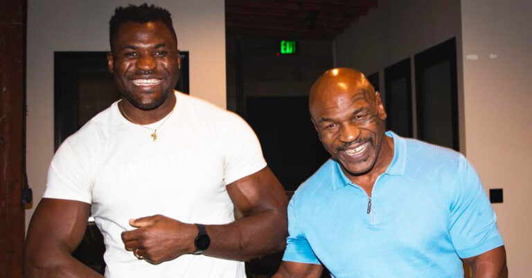 Mike Tyson Agrees To Train Francis Ngannou For Tyson Fury Fight: “We’re Here To Win”