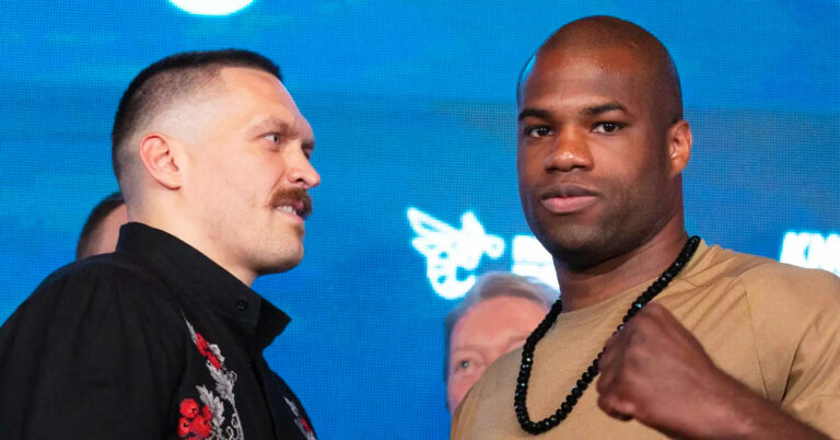 Usyk Tells Dubois To His Face Why Anthony Joshua Is The Better Boxer