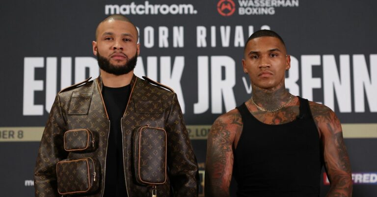 Conor Benn Accuses Chris Eubank Jr Of Lying About Their Situation After Positive Test