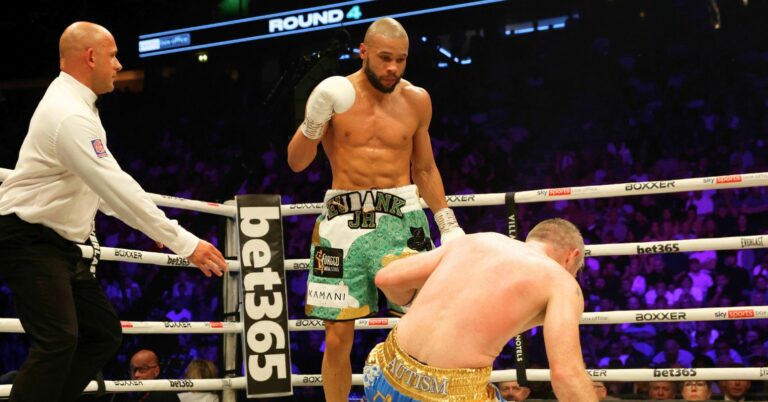 Chris Eubank Jr Dominates And Stops Liam Smith In Rematch