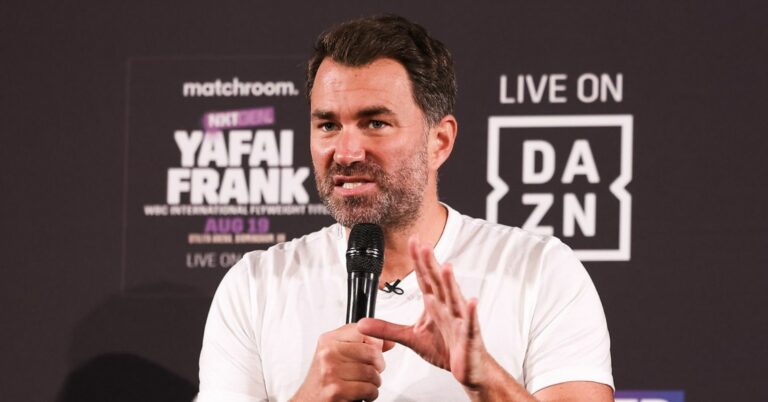 “Absolute Joke”: Eddie Hearn Sounds Off On “Hypocrites” Over Drug Testing
