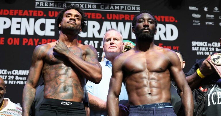 Terence Crawford Confirms Weight For Errol Spence Jr Rematch