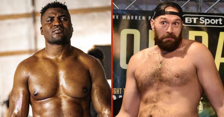 Francis Ngannou Reacts To Tyson Fury Announcing Usyk Fight