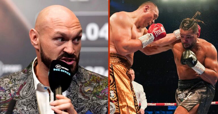 Tyson Fury Predicts Zhilei Zhang-Joe Joyce Rematch: “He Knows How To Beat Him”