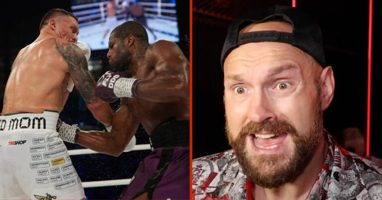 Tyson Fury Breaks Silence On Usyk-Dubois Low Blow: “You’re A Cheat And You Lost!”
