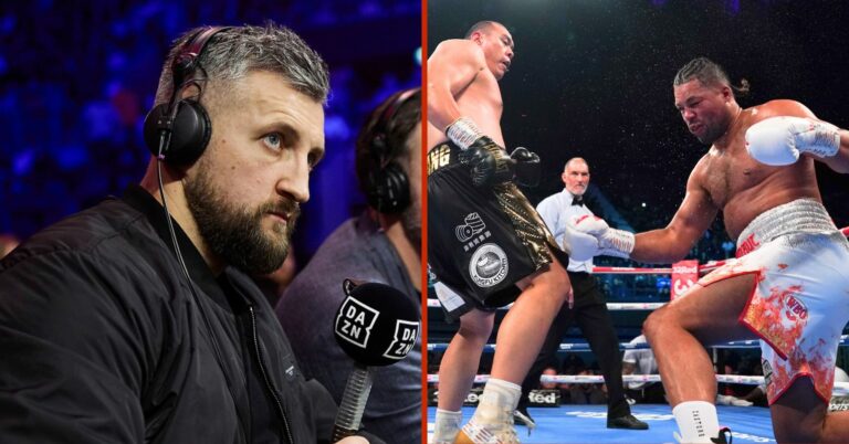 Carl Froch’s Verdict On Joe Joyce’s ‘Crushing’ KO Loss And What He Should Do Next