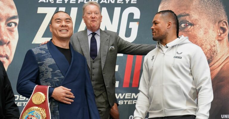 Carl Froch Predicts Zhang-Joyce Rematch: “He Hasn’t Got It In His Arsenal”