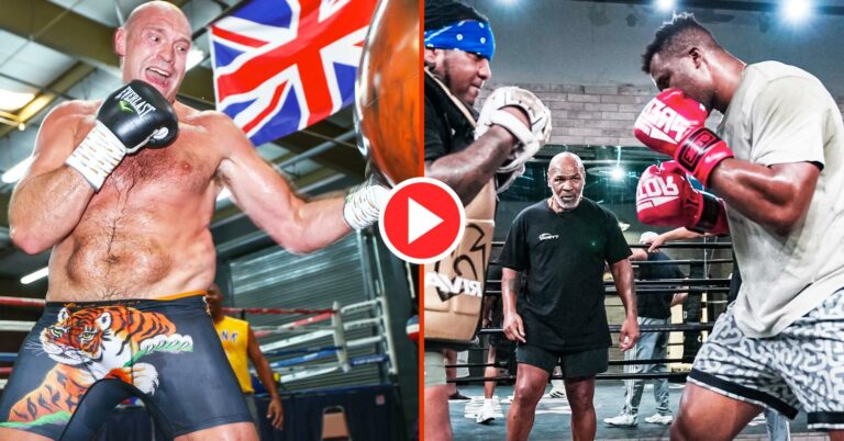 Tyson Fury And Francis Ngannou’s Speed And Power Compared In Latest Training Clips