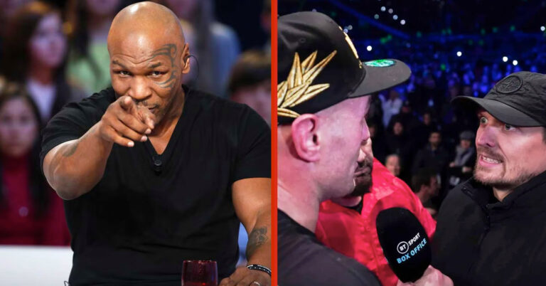 Mike Tyson Predicts Tyson Fury-Oleksandr Usyk As Undisputed Fight Finally Announced