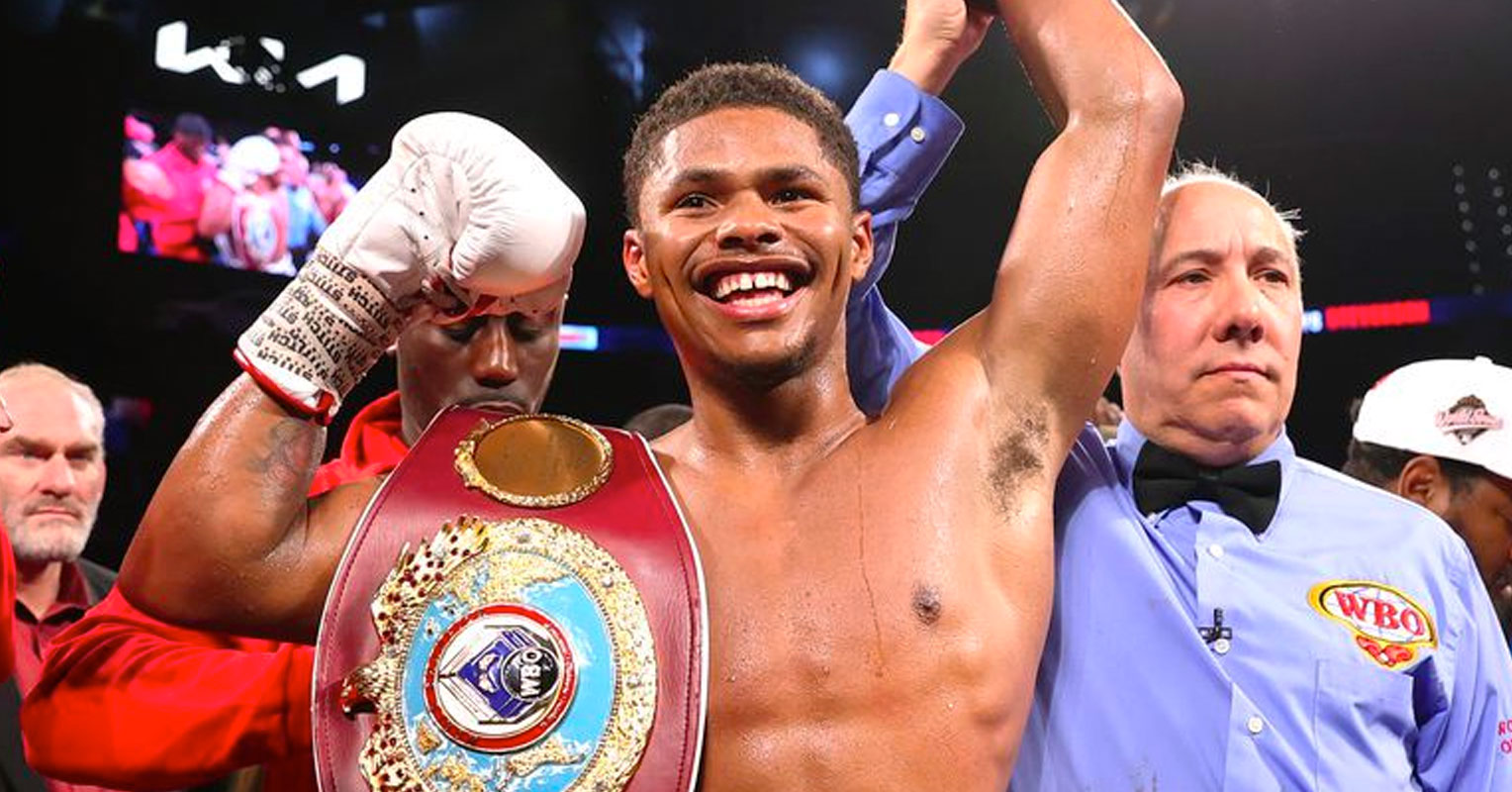 Shakur Stevenson Names “The Greatest Fighter Of All Time”