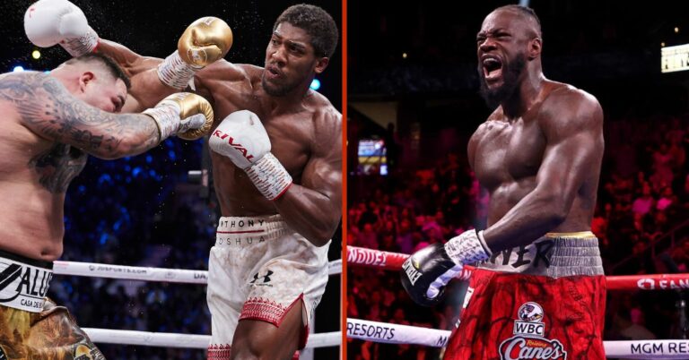 Andy Ruiz Jr Predicts Anthony Joshua-Deontay Wilder: “He’s Scared”