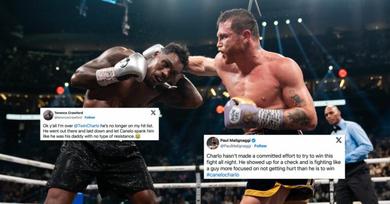 Boxing World Reacts As Canelo ‘Spanks’ Jermell Charlo: “He Showed Up For The Money”