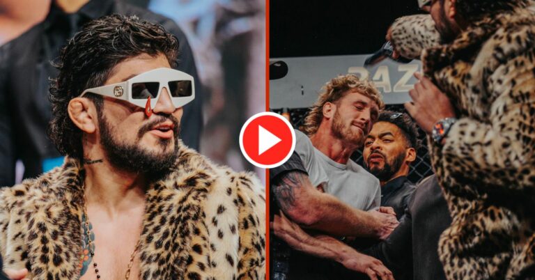 Fight In Jeopardy As Dillon Danis Strikes And Cuts Logan Paul In The Face