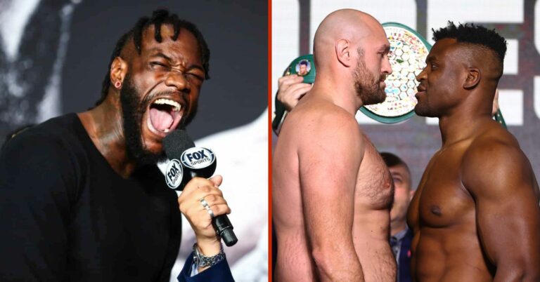 Deontay Wilder Breaks Silence On Fury-Ngannou Fight: “Everyone Says He Lost”