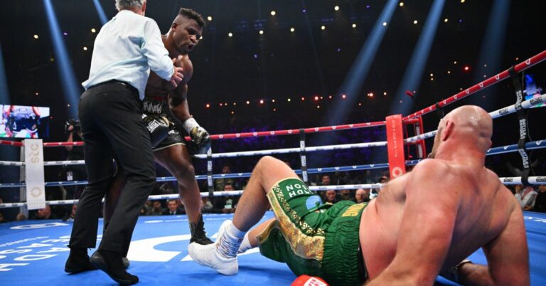 Francis Ngannou Knocks Tyson Fury Down On The Way To Controversial Decision Loss