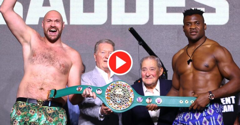 Tyson Fury Weighs In At Career Heaviest For Francis Ngannou Fight