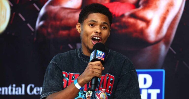 Shakur Stevenson Reveals DMs With World Champion: “I Told Him We’re Gonna Fight”