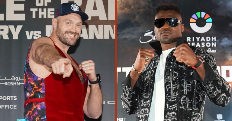 Tyson Fury Confirms Ring Walk Time For Francis Ngannou Fight