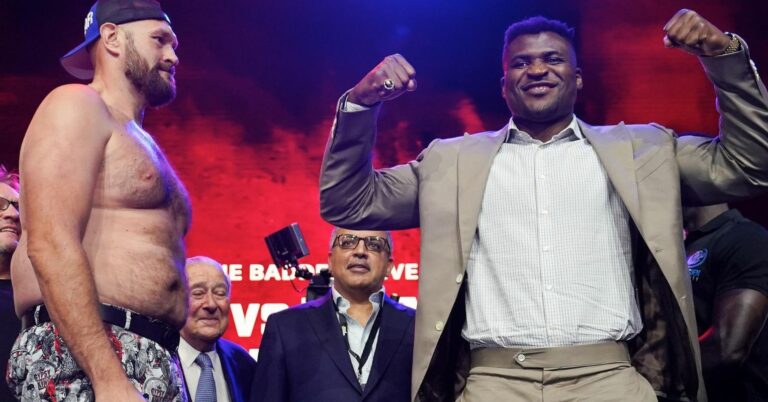 Tyson Fury-Francis Ngannou Card Gets Huge Title Boost After Board U-Turn