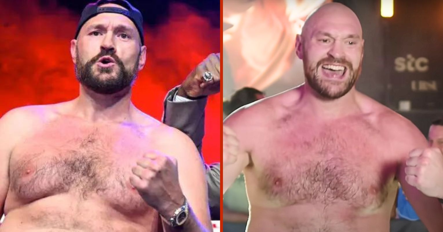 Tyson Fury Shows Off Incredible 7-Week Body Transformation Ahead Of Ngannou Fight