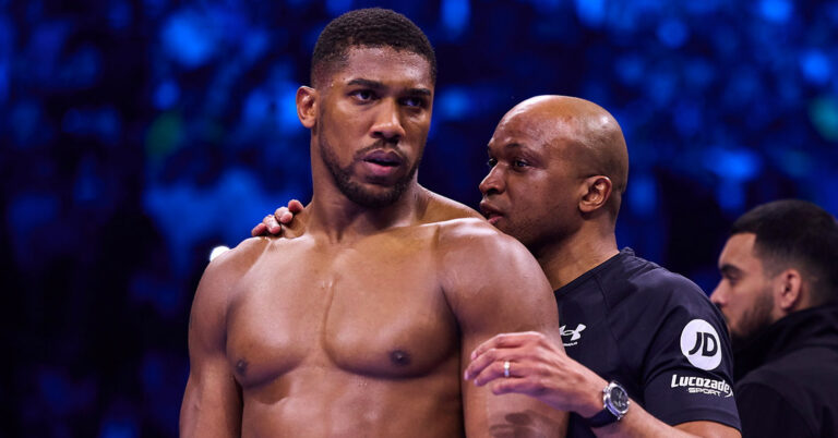 Anthony Joshua Responds To Critics Saying He “Can’t Take A Punch And Is Scared To Get Hit”