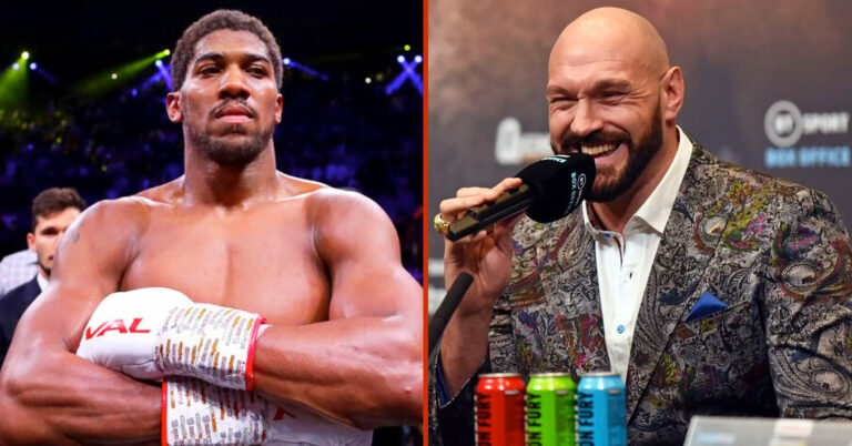 Tyson Fury Reacts To Anthony Joshua Saying He Is “Carrying The Heavyweight Division”