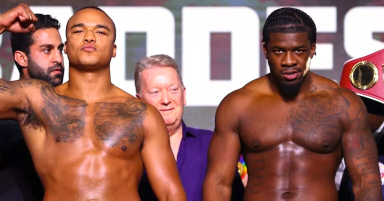 Fabio Wardley vs David Adeleye Live Scorecard
