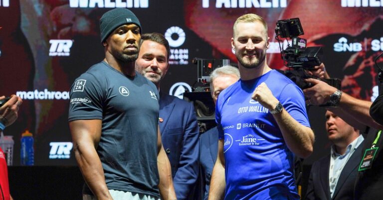 Barry McGuigan Makes Confident Knockout Prediction For Anthony Joshua-Otto Wallin