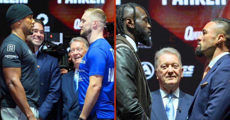 Fans React To Anthony Joshua And Deontay Wilder Card PPV Price