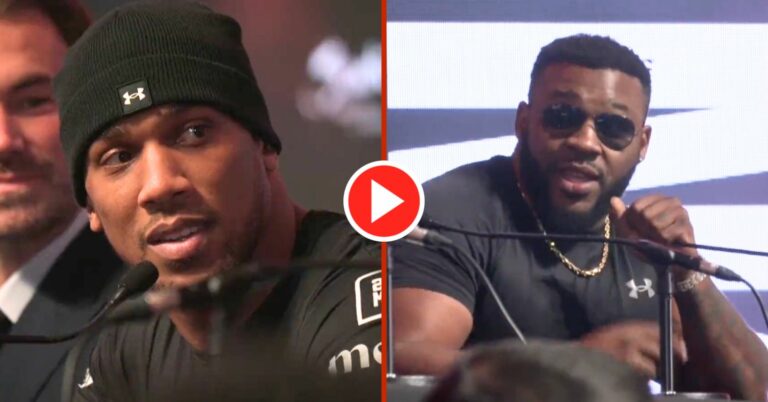 Anthony Joshua And Jarrell Miller Reignite Bitter Feud: “I’ll Put You In The Hospital”