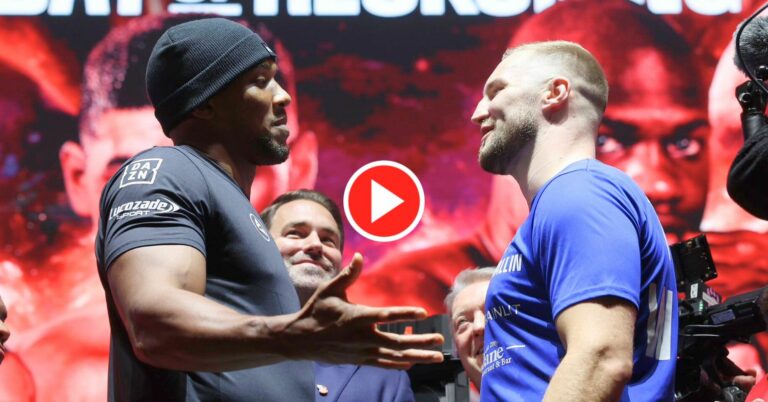 Every Word From Anthony Joshua-Otto Wallin Heated Face Off: “Don’t Shake My Hand”
