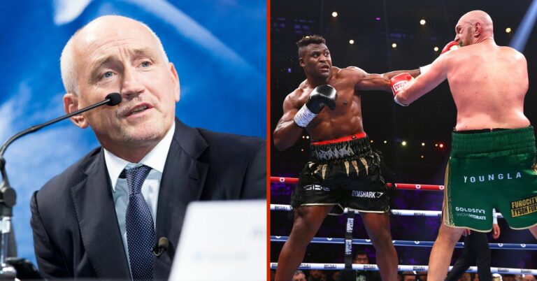 Barry McGuigan Says There Was A Clear Winner In Fury-Ngannou: “He Deserved It”