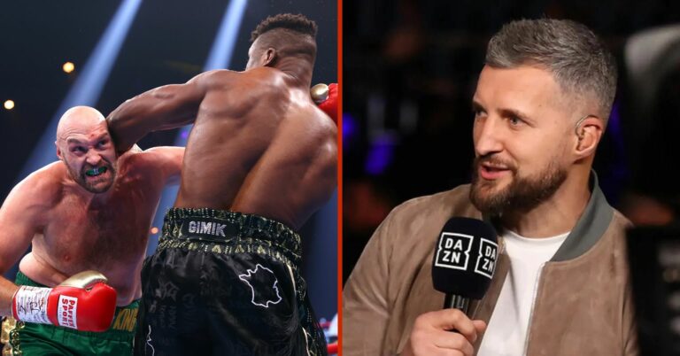 Carl Froch Has Changed His Fury-Ngannou Scorecard After Rewatch: “He Beat Him Up”