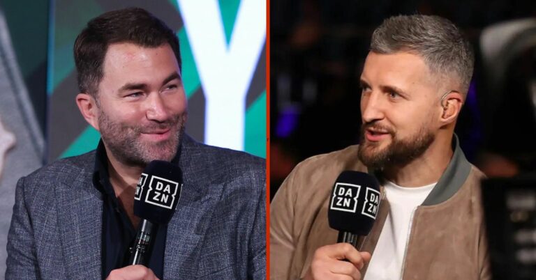Carl Froch Told To ‘Shut Up’ By Eddie Hearn For Criticising Crossover Fight