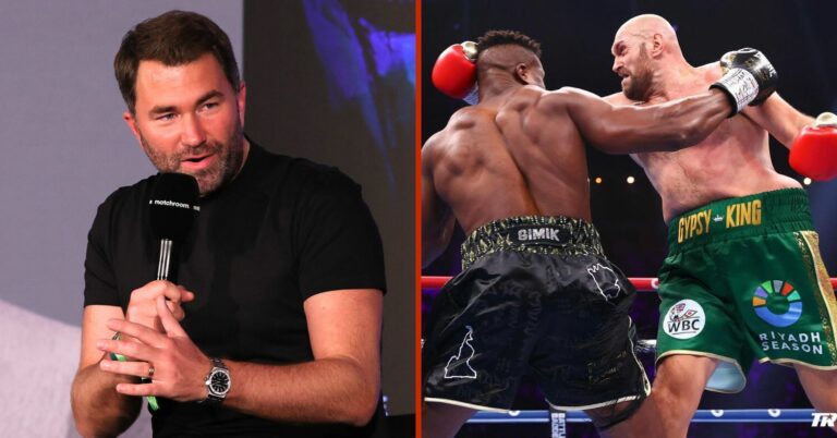 Eddie Hearn Reacts To ‘Rumblings’ That Tyson Fury Will Retire