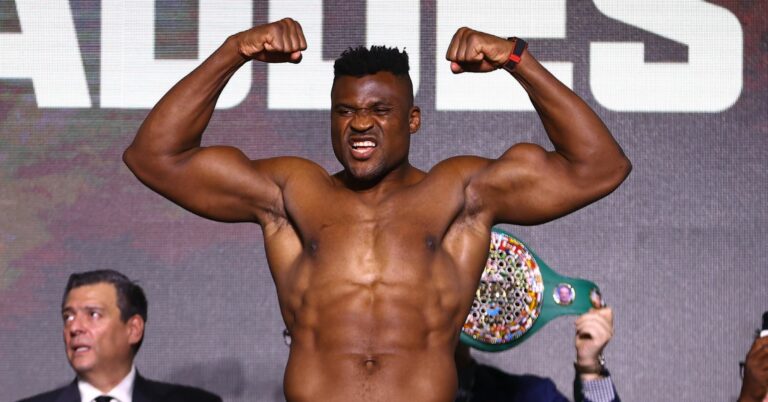 Francis Ngannou Has No Doubt Who The Biggest Puncher In Combats Sports Is