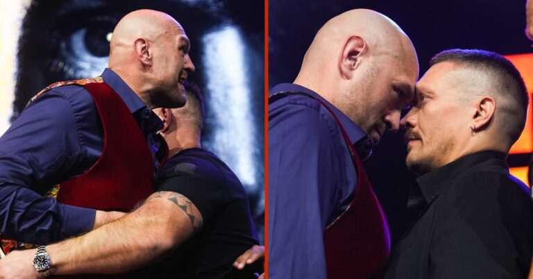 Fans React To Tyson Fury-Oleksandr Usyk Press Conference: “He’s Rattled”