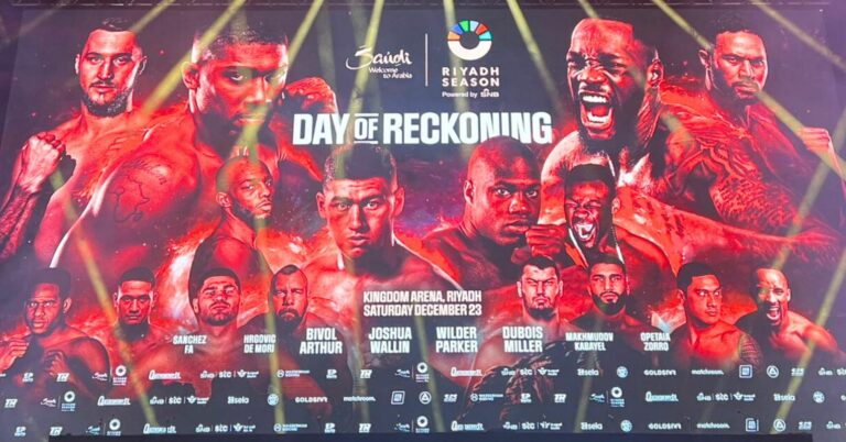 Full Eight-Fight Card Confirmed For Joshua-Wallin And Wilder-Parker December Event