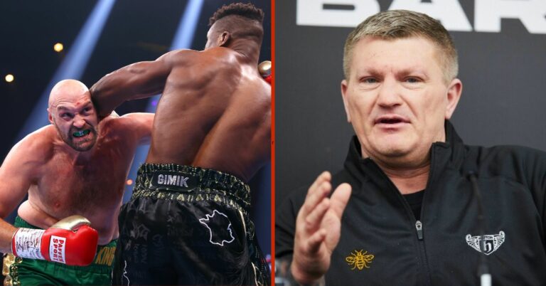 Ricky Hatton Reveals How He Scored Fury-Ngannou: “He Didn’t Look At It”