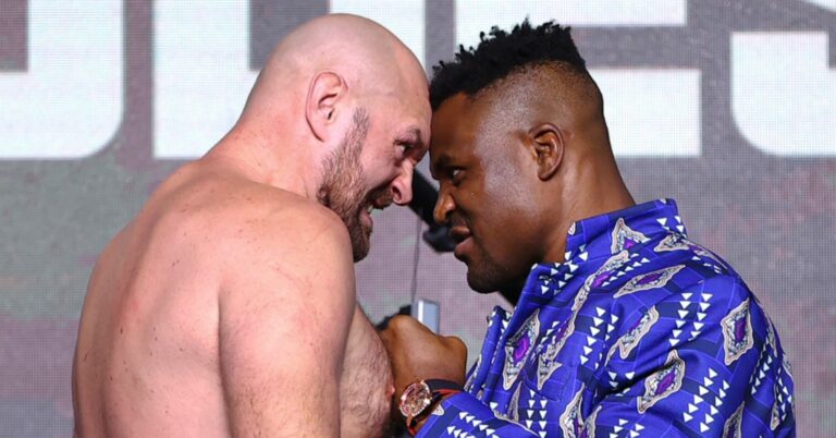 Francis Ngannou Trainer Accuses Tyson Fury Of ‘Intentional’ Rule Break