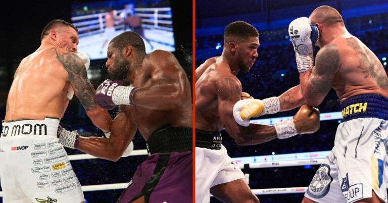 Usyk Compares Skill Of Daniel Dubois And Anthony Joshua: “I Am Sorry To Say This”